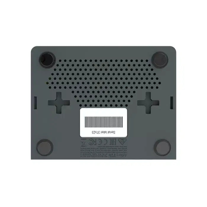 MikroTik hEX S 5-Port Gigabit Desktop Router with multiple Ethernet ports and a sleek design.