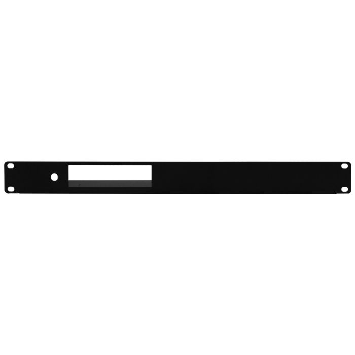 Scoop Rack Mount Tray designed for MikroTik HEX and hAP Series routers, showcasing its sturdy build and design.