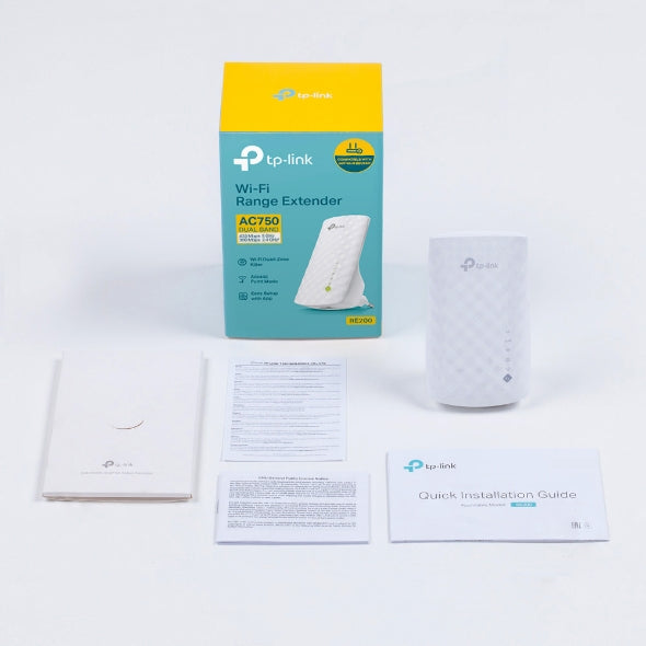 TP-Link RE200 750Mbps Dual Band Wi-Fi Extender