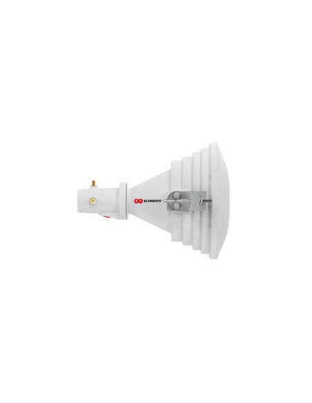 RF Elements 45° StarterHorn™ Antenna with SMA connector, designed for enhanced signal performance.