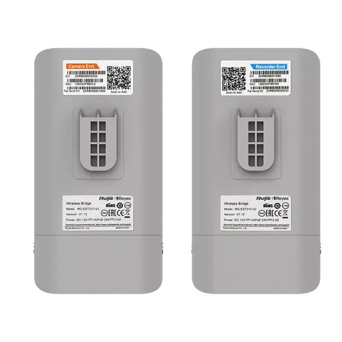 Reyee 5GHz AC 10dBi Pre-Paired Kit showcasing the product design and features.
