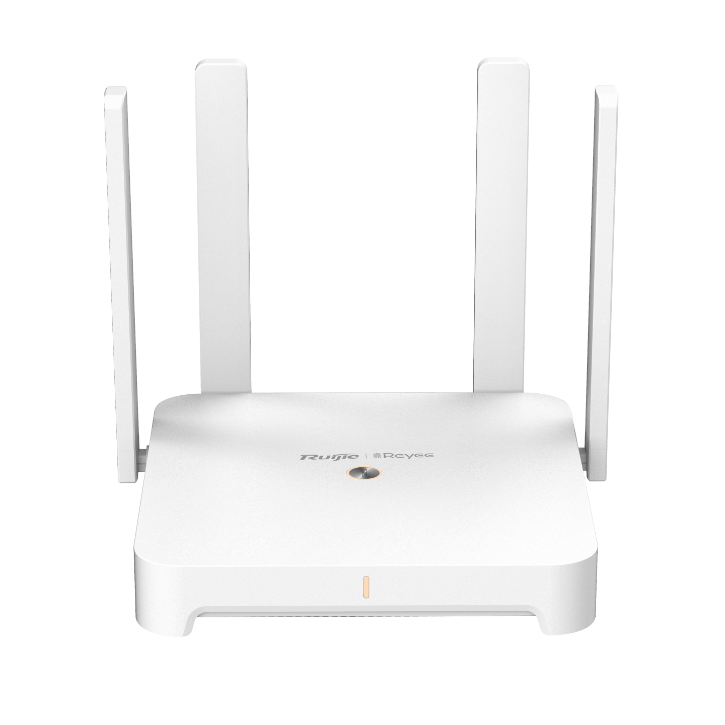 Reyee WiFi 6 Dual Band Mesh Router with a speed of 1800Mbps, showcasing its sleek design and modern features.
