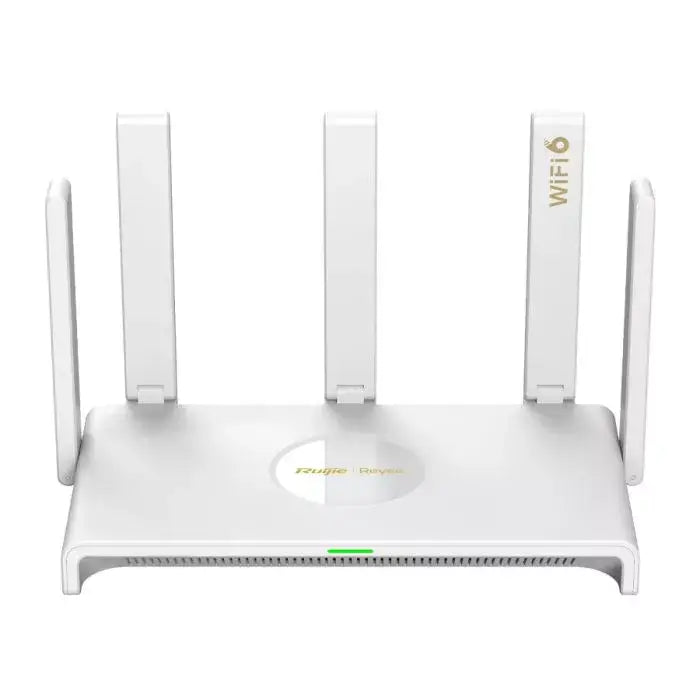 Reyee WiFi 6 3000Mbps Dual Band Mesh Router displayed on a white background.