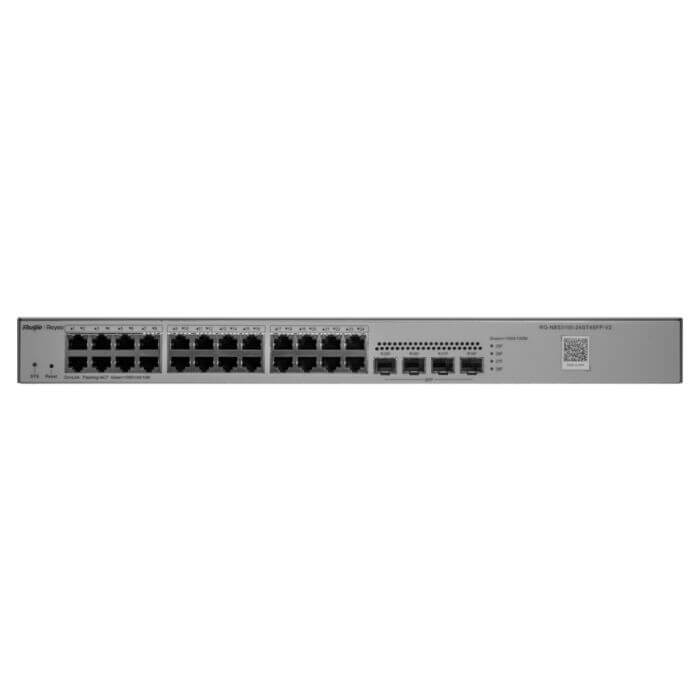 Reyee 24-Port Gigabit Smart Managed Switch displayed on a white background.