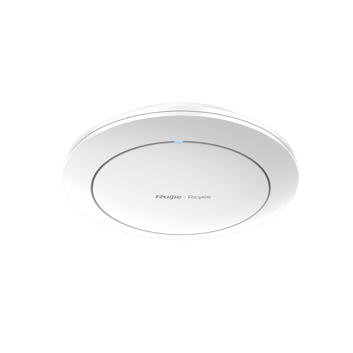 Reyee Dual Band Access Point featuring WiFi 6 technology with a maximum speed of 3000Mbps, designed for ceiling mounting.