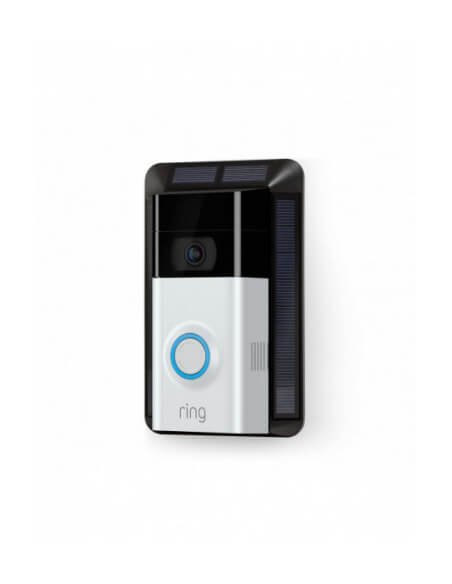 Ring Solar Mount Charger - Gen 2, designed for efficient solar power charging.
