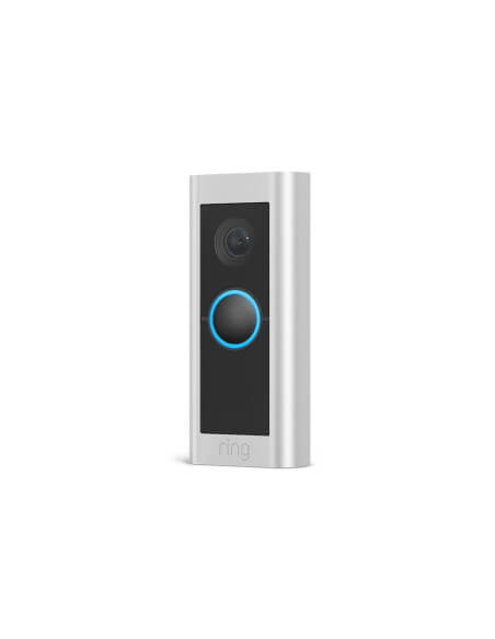 Image of the Ring Video Doorbell Pro 2 featuring best-in-class technology with quick replies and pre-roll video functionality.