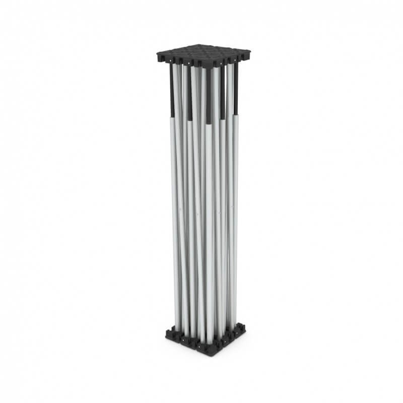 ALUSTAGE SCA-05 Panther Deck Risers 1X1 600MM, a durable stage support system designed for stability and performance.