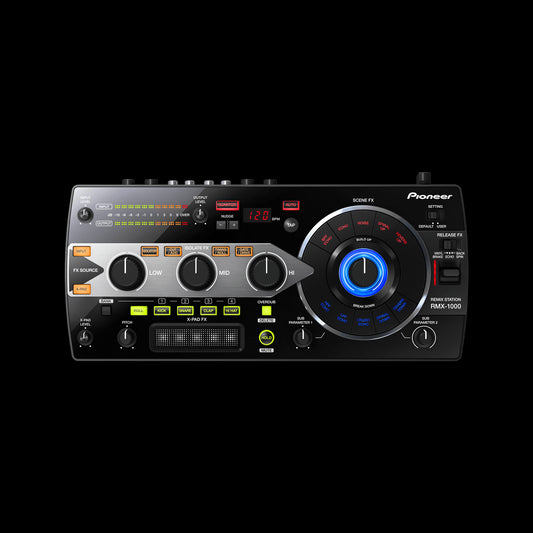 Pioneer RMX-1000 Professional DJ Effects and Remix Station featuring diverse effects for DJs.