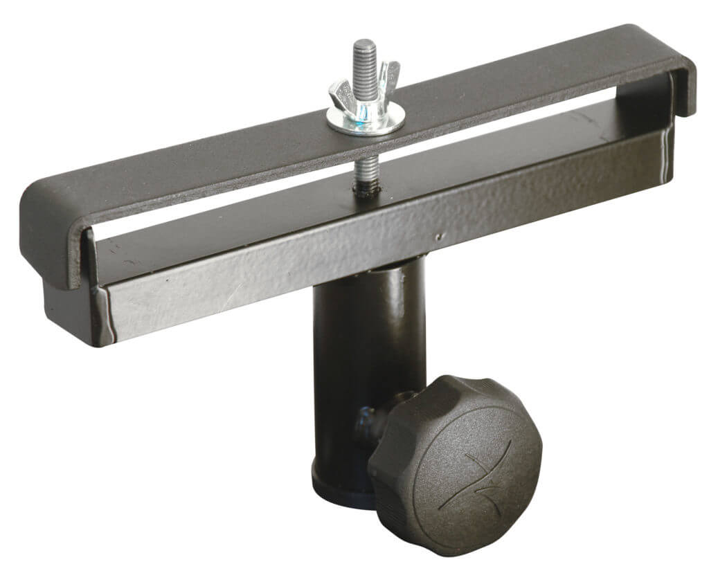 Athletic Lighting Stand Truss Holder displayed in a professional setting, showcasing its sturdy design and functionality.