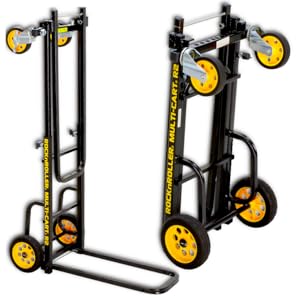 Rock-N-Roller RSD10 Solid Deck System designed for R8, R10, R11G, and R12 Multi-Carts featuring a durable carpeted plywood deck.