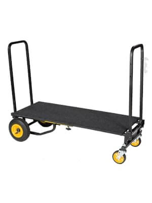 Image of the Rock-N-Roller RSD10 Solid Deck System, featuring a durable carpeted plywood deck designed for R8, R10, R11G, and R12 Multi-Carts.