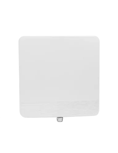 Radwin 2000 Alpha 5GHz ODU with integrated 22dBi antenna, supporting up to 500Mbps data rate.