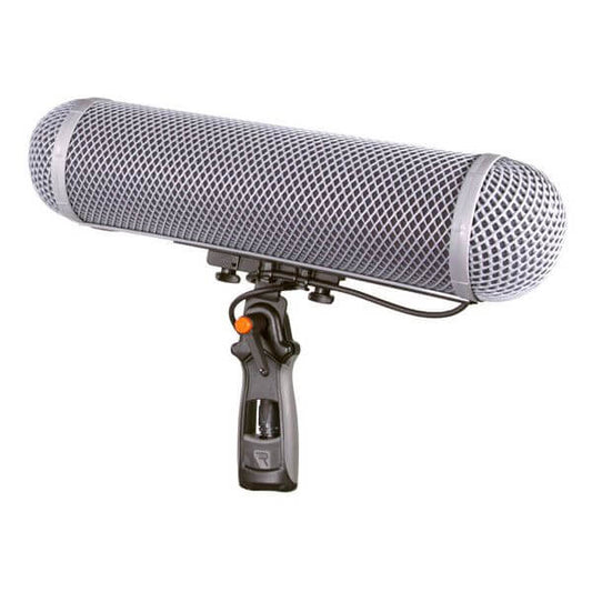 Rycote Windshield WS 4 designed for 246-280mm microphones, showcasing its protective design for improved audio recording quality.