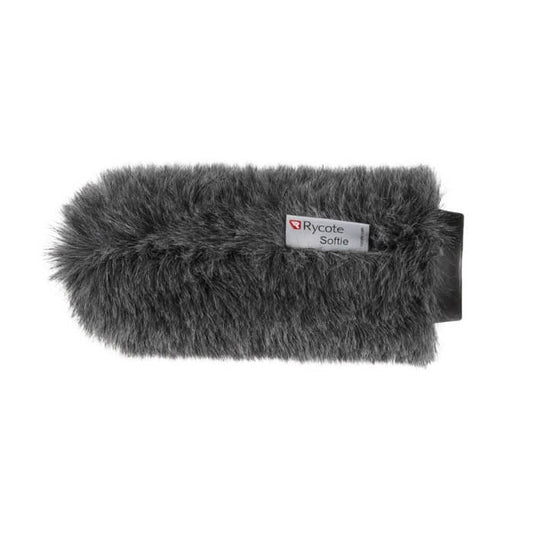RYCOTE 18CM CLASSIC-SOFTIE in grey synthetic fur designed for 19-22mm diameter microphones.
