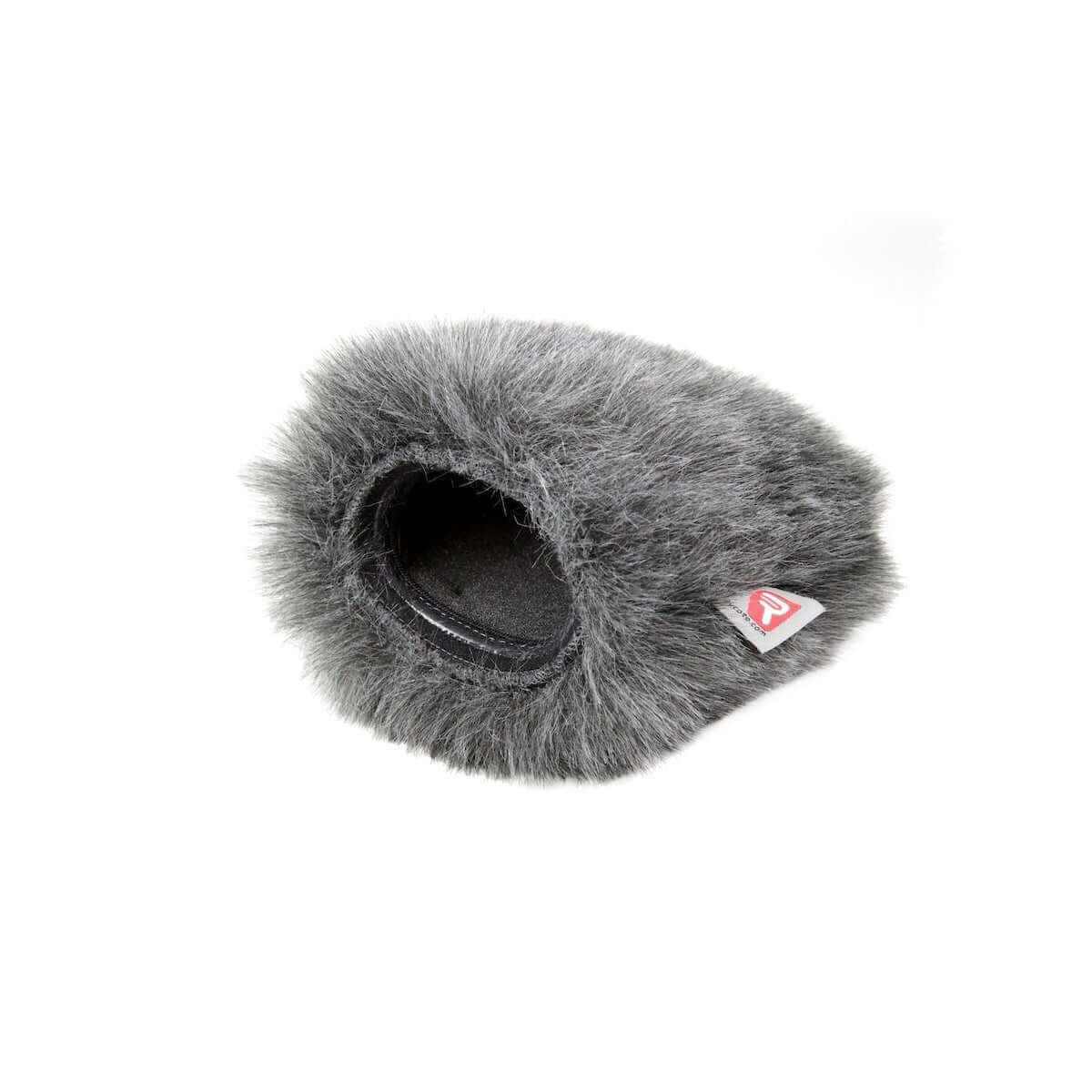 RYCOTE Zoom H5 Mini Windjammer, a grey synthetic fur windshield designed for audio recorders.