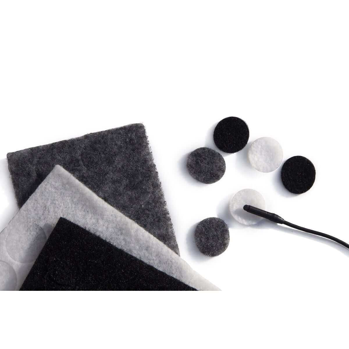 RYCOTE Mix Colours Undercovers pack containing 30 adhesive discs designed for lavalier microphones.