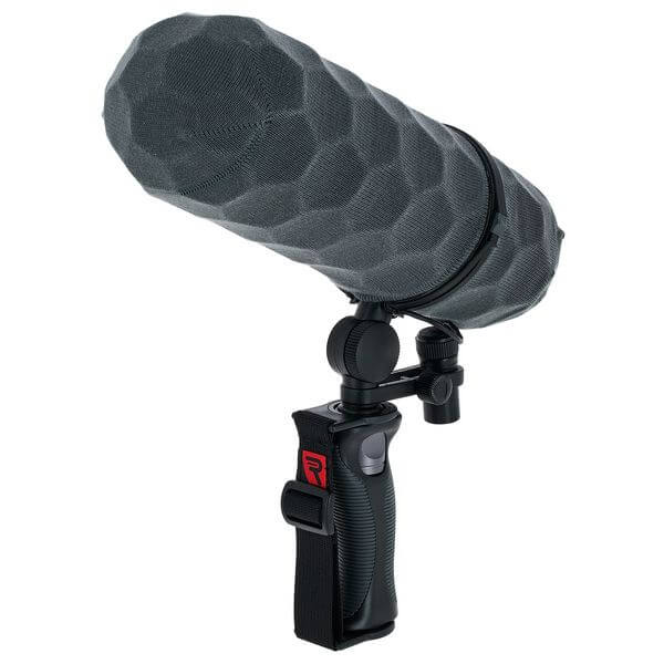 Rycote Nano Shield Kit NS2-CA designed for microphones with a maximum length of 155mm, showcasing its compact and protective design.