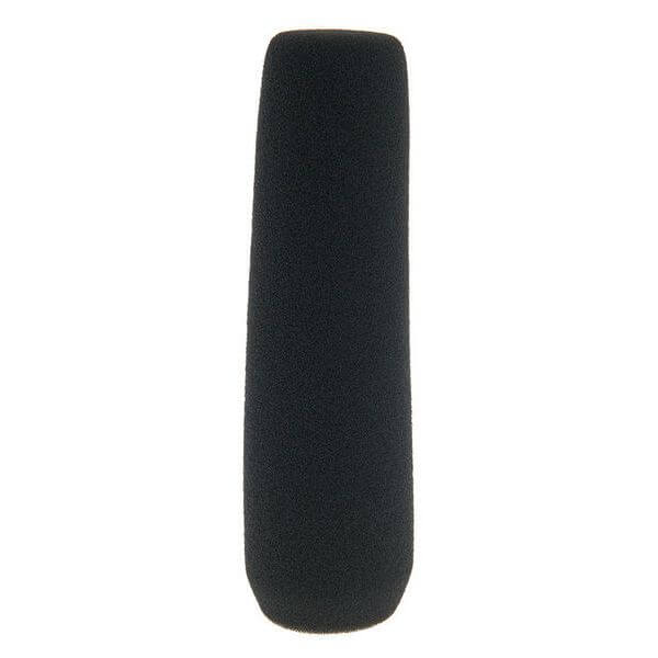 RYCOTE 15CM SGM FOAM - Black foam windshield designed for shotgun microphones.