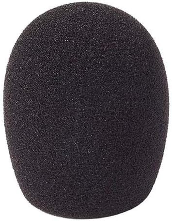 RYCOTE 5CM SGM Foam Windscreen for Shotgun Microphones in black, designed to reduce wind noise.