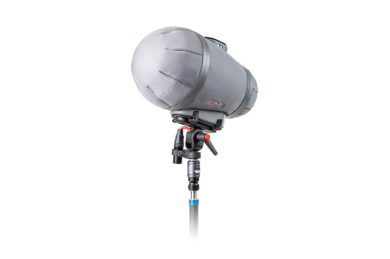 Rycote Cyclone Adaptor for PCS-Boom Connector, designed for lightweight integration with windshield kits.