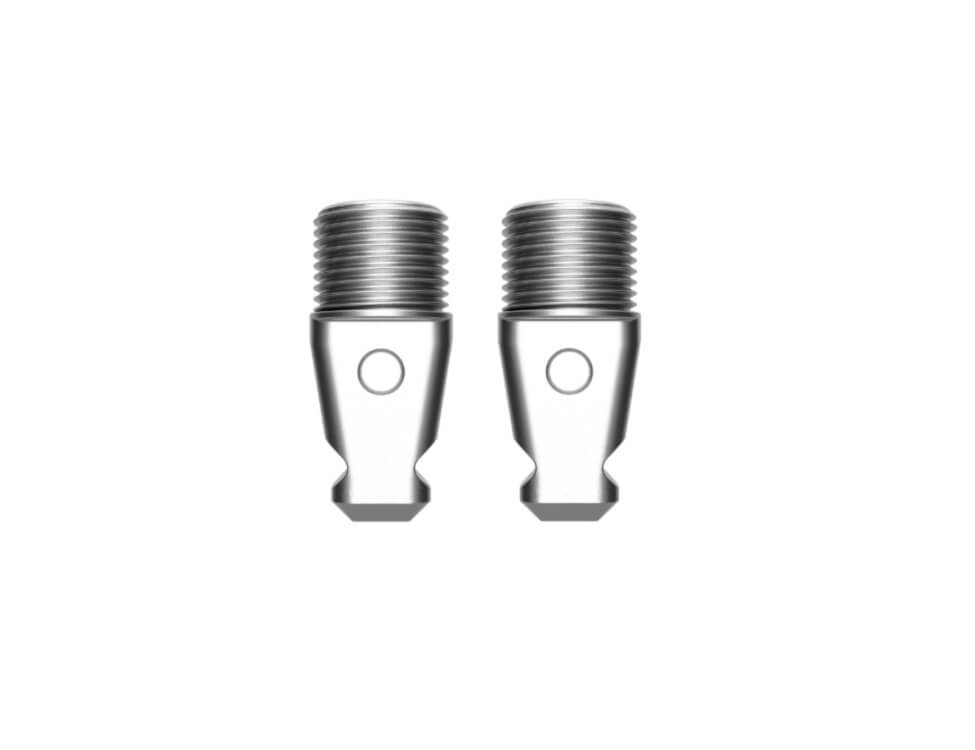 RYCOTE PCS-PAIR 5/8INCH Tips for Boom Connector made of lightweight anodized aluminium.