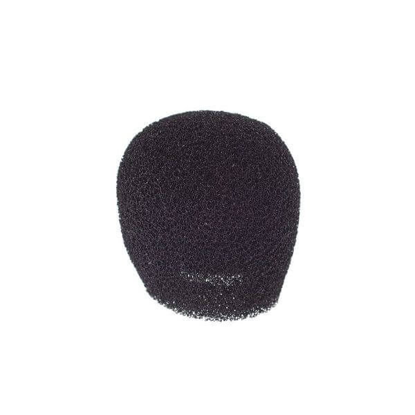 Replacement black windshield for Sennheiser E 908 microphone, designed to reduce wind noise.