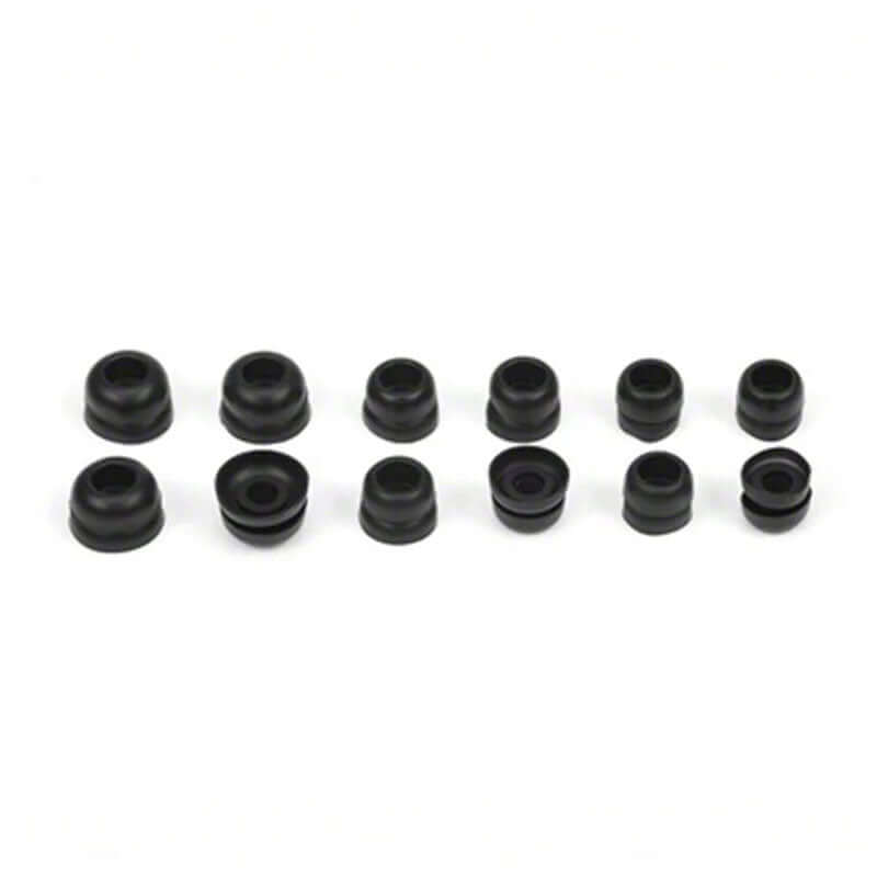 Sennheiser ear sleeve set in black, designed as a replacement for CX 3/4/500, 4XS, 4XM, and 4XL models.