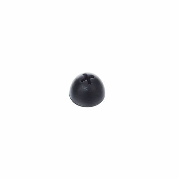 Black replacement ear pads for Sennheiser HDE 2020, featuring a set of 10 rubber earpads.