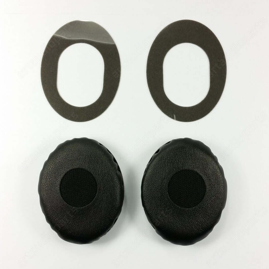 Premium leatherette replacement ear pads for Sennheiser HD 218, 228, and 229 headphones.
