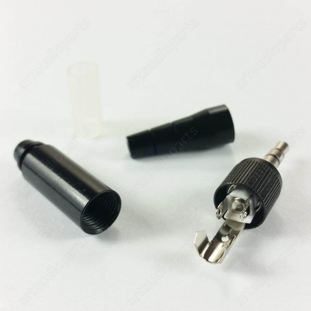 Sennheiser 3.5mm screwable jack plug designed for EW series, replacement part number 540382.