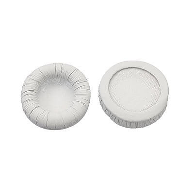 White replacement earpads for Sennheiser PXC 2XX headphones.