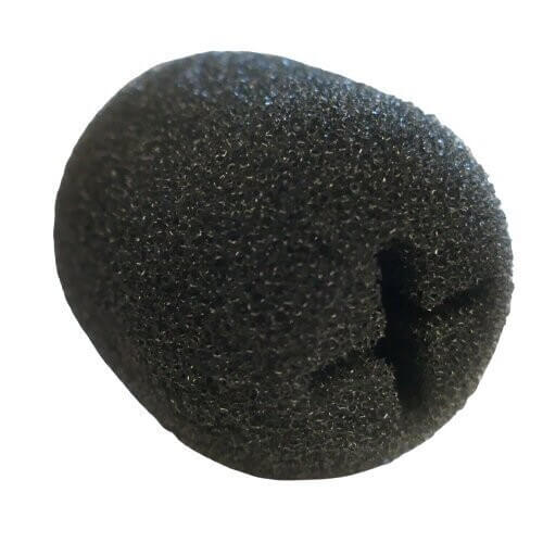 Sennheiser ME3 Foam Windscreen, a replacement accessory designed for optimal microphone performance.