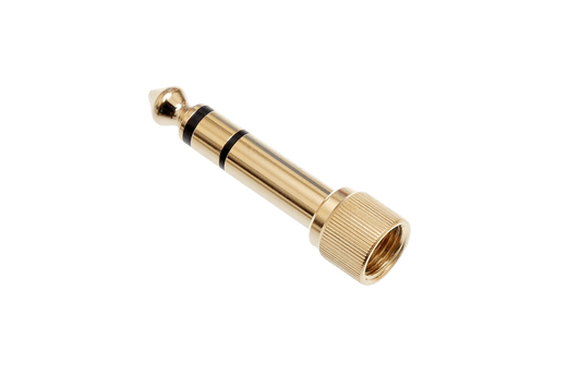Sennheiser 1/4 inch jack adapter for headphones, designed for compatibility with HD series models.