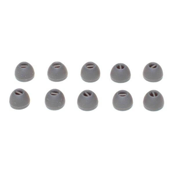 Five pairs of grey spare ear adapters for Sennheiser CX 686 headphones.