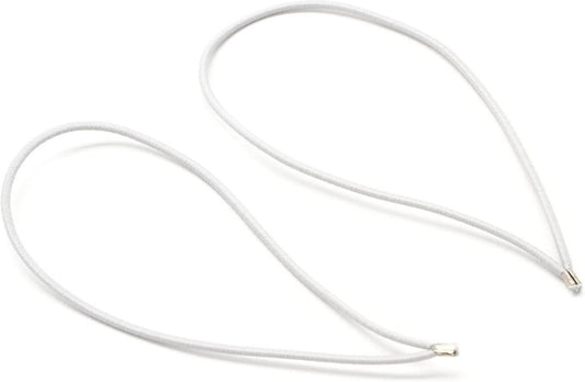 Sennheiser Elastic Band Replacement Set for EA 1 Shockmount in light gray color, displayed in a pair.