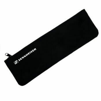 Sennheiser spare bag for handheld microphones, a soft zip pouch measuring 105x320x5mm.