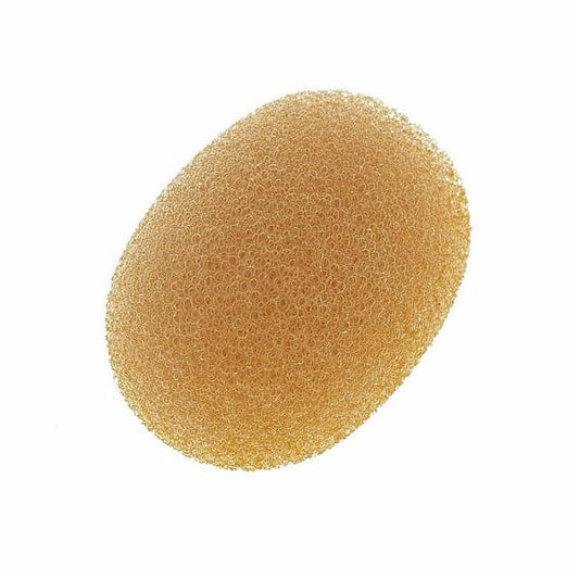Beige foam windscreen accessory for Sennheiser MKE1, MKE2, and Earset microphones.