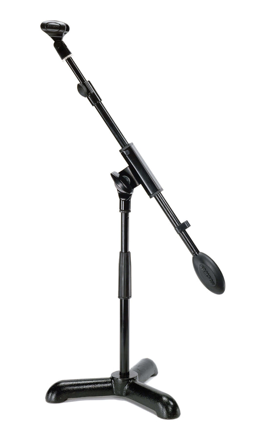Samson MB1 Mini Boom Microphone Stand with Clip, suitable for various microphone setups.