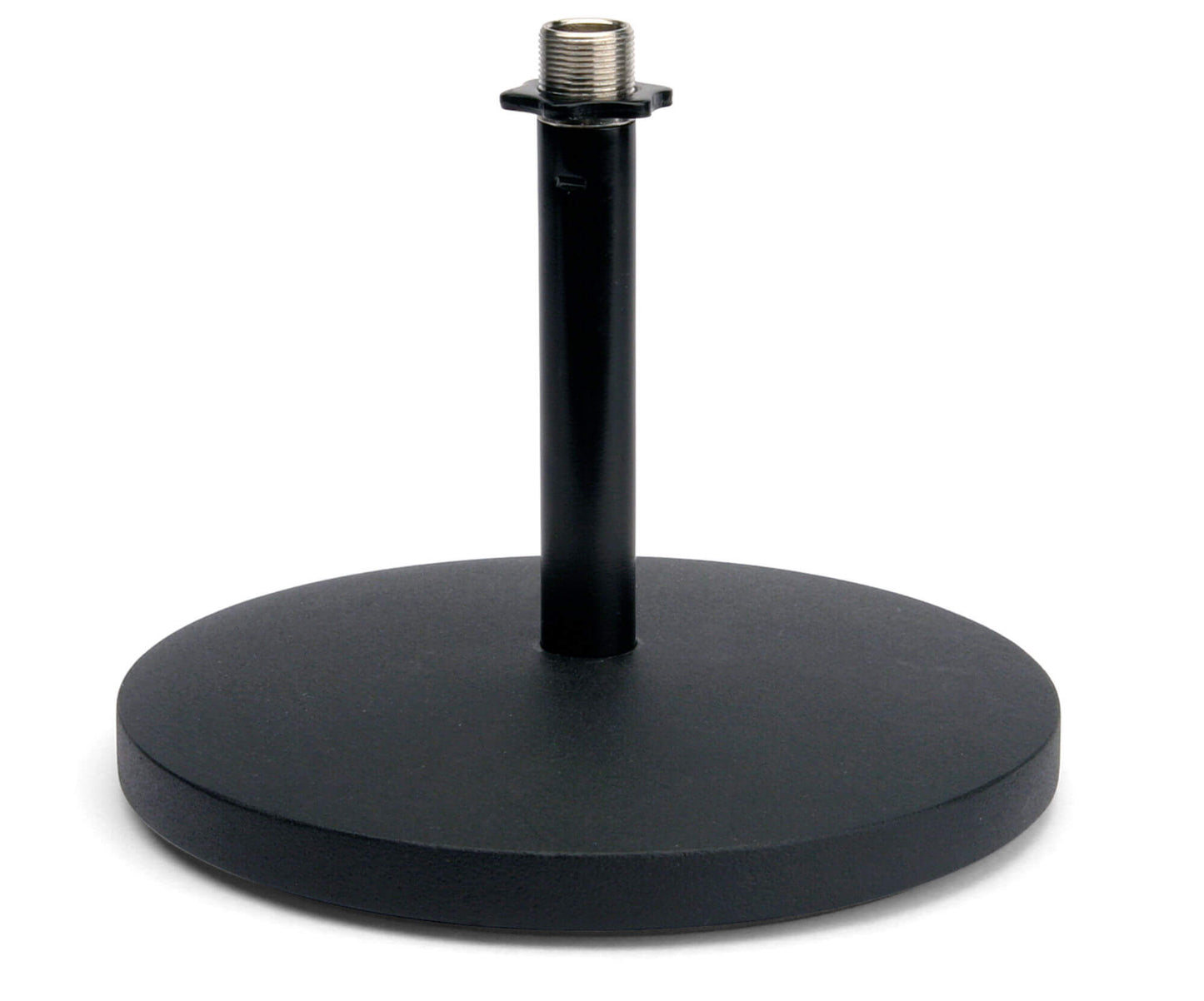 Samson MD5 desktop microphone stand, ideal for stable microphone placement during recording or broadcasting.