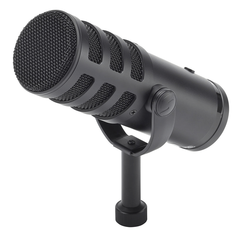 Samson Q9U Broadcast Dynamic USB/XLR Microphone with 24-Bit/96kHz Resolution and Onboard Mute Switch