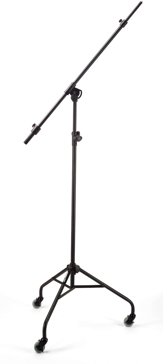 Samson SB100 studio microphone boom stand, designed for stability and flexibility in audio recording setups.