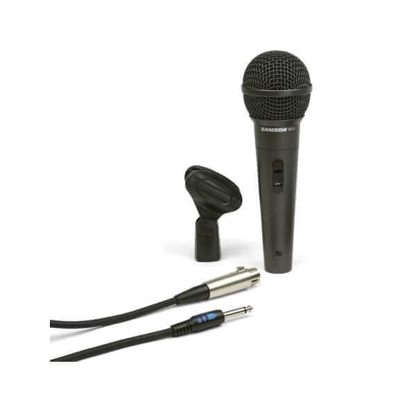 Samson SCR31S R31S Cardioid Neodymium Microphone displayed against a neutral background.