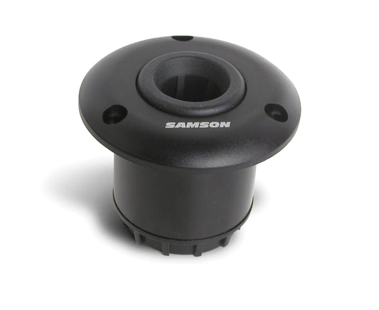 Samson SMS1 shockmount flange designed for CM15P and CM20P podium microphones.