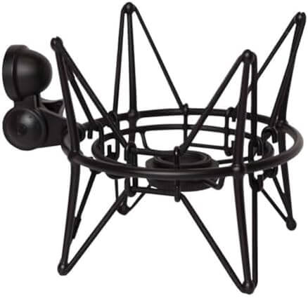 Samson SP04TB shockmount designed for the G-Track Pro USB microphone, providing stability and reducing unwanted noise.