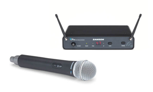 Samson Concert 88x CL6 UHF Wireless System featuring a CL6 handheld microphone.