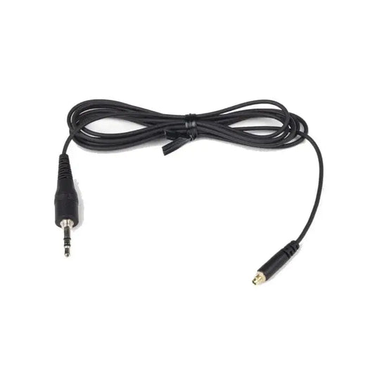 Samson ZM C50 detachable 2.5mm cable for SE10 and SE50 headset microphones in black color.