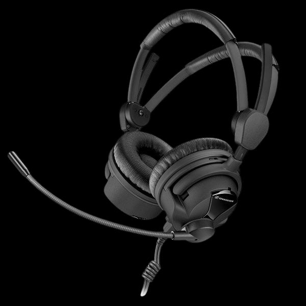 Sennheiser HME 26-II-600 DOCU Headset with a pre-polarised condenser mic, shown without cable.
