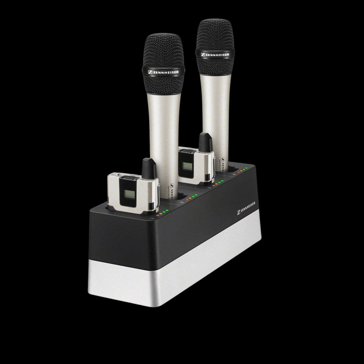 Sennheiser CHG 4N EU Charging Unit with 4 compartments for handheld and bodypack transmitters