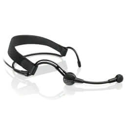 Image of the Sennheiser XSW 1-ME3-B Wireless Headmic Set, featuring a 10 Channel UHF system operating at 614-638MHz.
